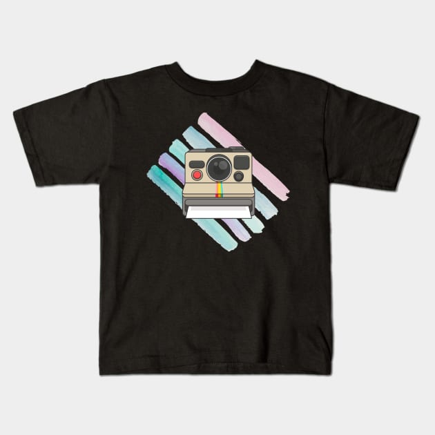 Polaroid Kids T-Shirt by Bayumahardhika